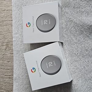 Google Nest Thermostat=Never opened, factory sealed